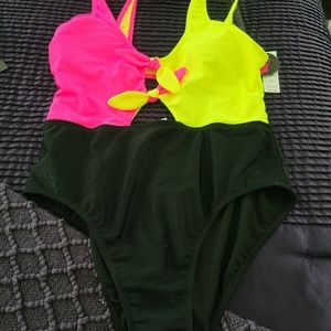One piece bathing suit